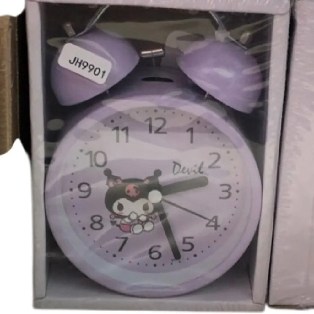 Kuromi Lavender alarm clock